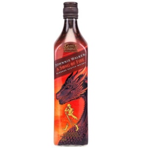 Johnnie Walker GOT Song of Fire Blended Scotch Whisky 1000ml