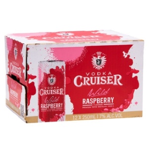 Picture of Cruiser 7% Raspberry 12pk Cans 250ml