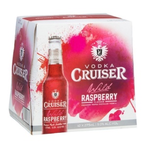 Picture of Cruiser 4.8% Raspberry 12pk Btls 275ml