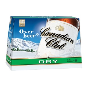 Picture of Canadian Club n Dry 10pk Btls 330ml