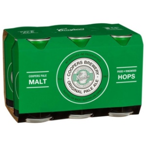 Picture of Coopers Orig Pale Ale 6pk Cans 375ml