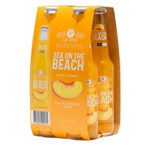 Picture of Le Coq Sex on the Beach Cocktail 6x4pk Bottles 330ml