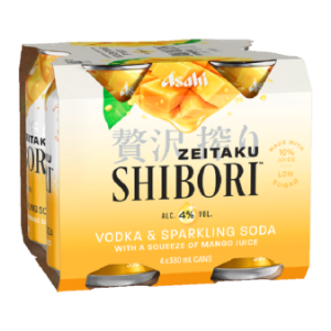 Picture of Shibori Vodka Mango 4pk 330ml